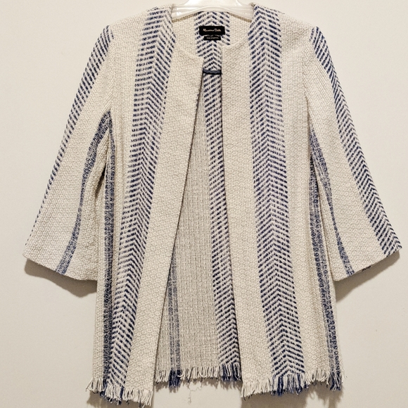 MASSIMO DUTTI Open Textured Jacket - Picture 2 of 10